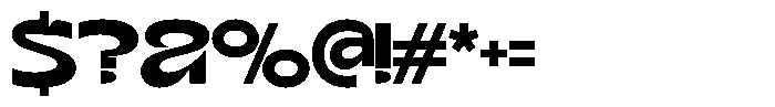 Terax Dimention Semi Bold Font OTHER CHARS