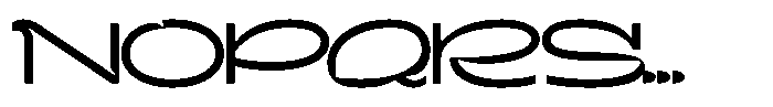 Terax Dimention Ultra Expanded Font UPPERCASE