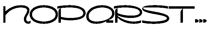 Terax Dimention Ultra Expanded Font LOWERCASE