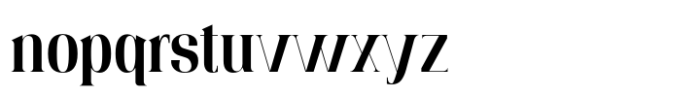 Tereiya Font LOWERCASE