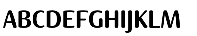 Terfens Gothic Condensed Demi Font UPPERCASE
