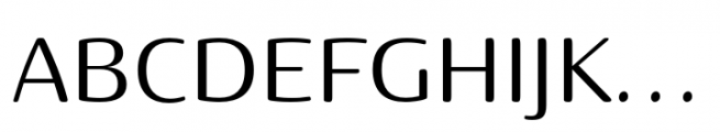 Terfens Gothic Extended Book Font UPPERCASE