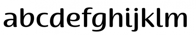 Terfens Gothic Extended Medium Font LOWERCASE