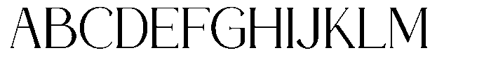 Teroka Font UPPERCASE