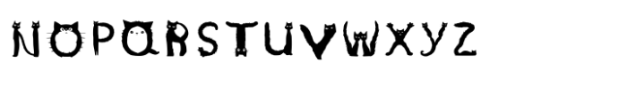 Terra Cats Font UPPERCASE
