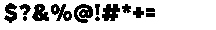 Terra Naro Font OTHER CHARS