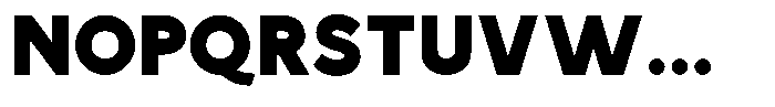 Terra Naro Font UPPERCASE