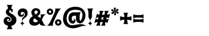 Terracotta Bohemian Regular Font OTHER CHARS