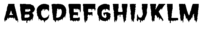 Terrify Display FONT
