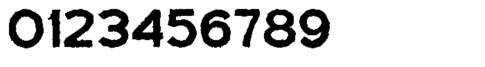 Terrify Rough Font OTHER CHARS