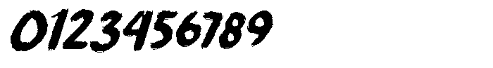 Terror Blade Font OTHER CHARS