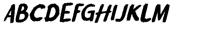 Terror Blade Font UPPERCASE