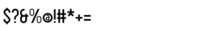 Tes Regular Font OTHER CHARS