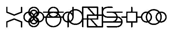 Tessera Black Font UPPERCASE