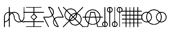 Tessera Bold Font OTHER CHARS