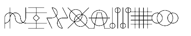 Tessera Regular Font OTHER CHARS