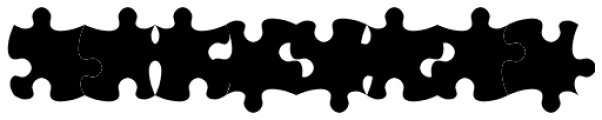 TessiePuzzlePieces Regular Font OTHER CHARS