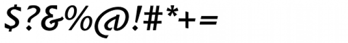 Tetraktys Regular Italic Font OTHER CHARS