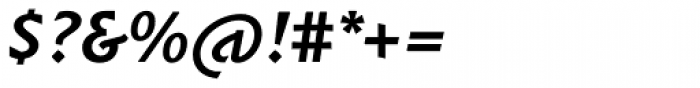 Tetraktys SemiBold Italic Font OTHER CHARS