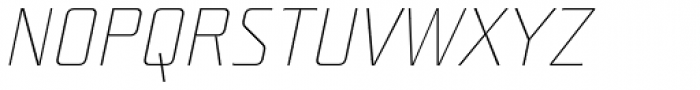 Teuton Weiss Italic Font UPPERCASE