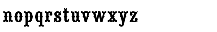 Tex Mex Fill Regular Font LOWERCASE