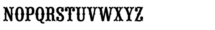 Tex Mex Regular Font UPPERCASE