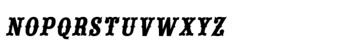 Tex Mex SC Fill Italic Font LOWERCASE