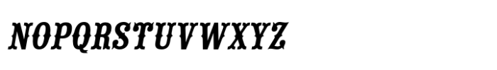Tex Mex SC Italic Font LOWERCASE