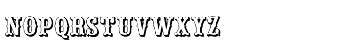Tex Mex SC Open Regular Font LOWERCASE