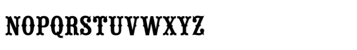 Tex Mex SC Regular Font LOWERCASE
