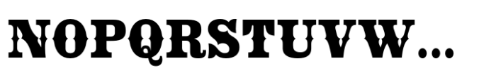 Texas Chili Plain Bold Font UPPERCASE