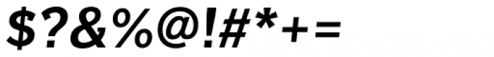 Texicali Alt S Semi Bold Italic Font OTHER CHARS