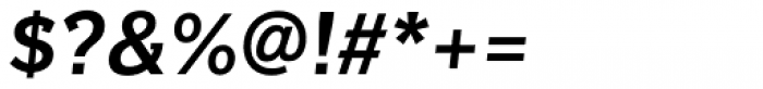 Texicali Alt SC Semi Bold Italic Font OTHER CHARS