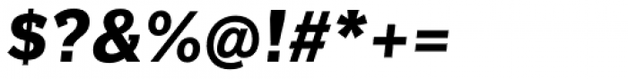 Texicali Alt X Extra Bold Italic Font OTHER CHARS