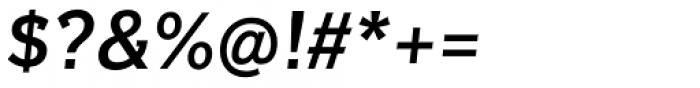 Texicali Alt X Medium Italic Font OTHER CHARS
