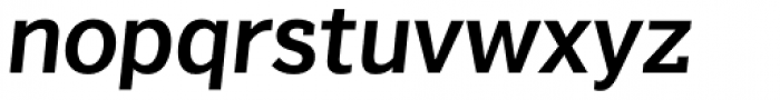 Texicali X Semi Bold Italic Font LOWERCASE