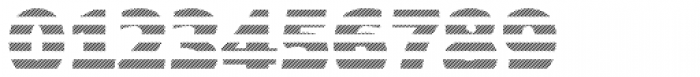 Text Tile Slash1 Brow Font OTHER CHARS
