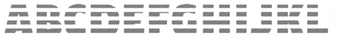 Text Tile Slash1 Brow Font LOWERCASE