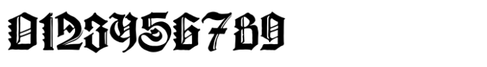 Textura Blackletter Font OTHER CHARS