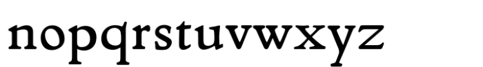 Textus Receptus Font LOWERCASE