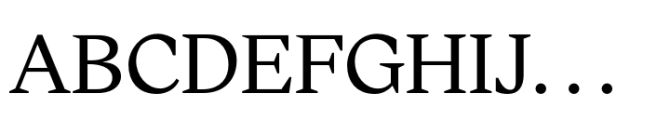 Textworthy Serif Regular Font UPPERCASE