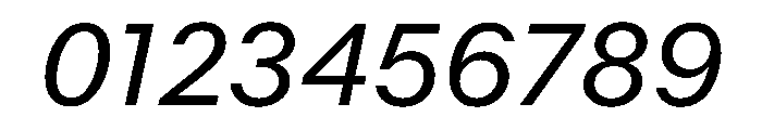 Telas Italic Font OTHER CHARS