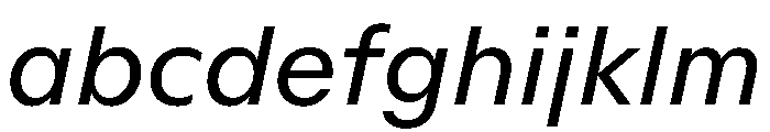 Telas Italic FONT