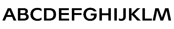 Telas Medium Font UPPERCASE