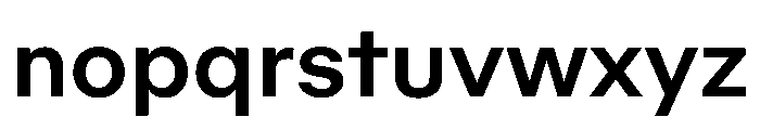 Telas Medium Font LOWERCASE