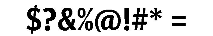 Telesans Agate Bold Font OTHER CHARS