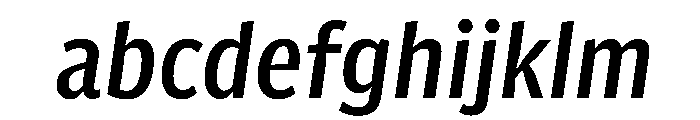 Telesans Agate Medium Italic FONT
