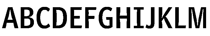 Telesans Agate Medium Font UPPERCASE