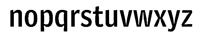 Telesans Agate Medium Font LOWERCASE
