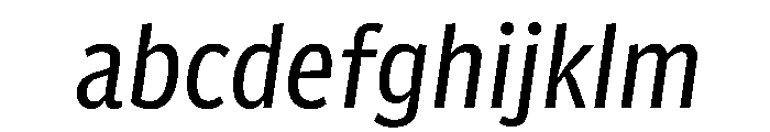Telesans Agate Regular Italic FONT